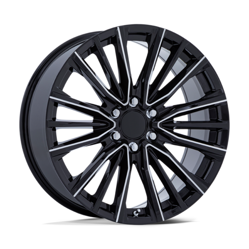 Performance Replicas PR223 22x9 Gloss Black Milled Wheel with 6x139.7 Bolt Pattern and +28 Offset