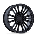 Performance Replicas PR223 24x10 Inch Gloss Black Wheel with 6x139.7 Bolt Pattern and +28mm Offset