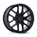 Performance Replicas PR224 22x9 Gloss Black Alloy Wheel with 6x139.7 Bolt Pattern and +28 Offset