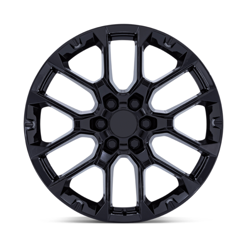 Performance Replicas PR224 22x9 Gloss Black Alloy Wheel with 6x139.7 Bolt Pattern and +28 Offset