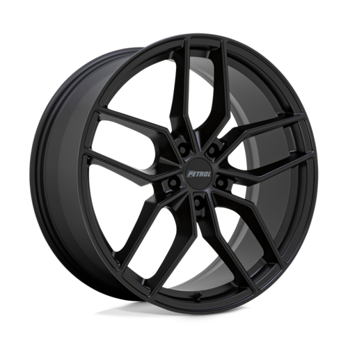Petrol PE P5C 17x8 Matte Black Alloy Wheel with 5x112 Bolt Pattern and +40 Offset