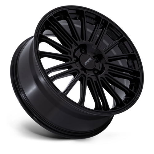 Petrol PE001 P1D 17x8 Gloss Black Alloy Wheel with 5x100 Bolt Pattern and +35 Offset