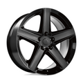 Performance Replicas PR129B 20x9 Gloss Black Alloy Wheel with 5x127 Bolt Pattern and 71.50mm Center Bore