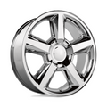 Performance Replicas PR131C 20x8.5 Chrome Alloy Wheel with 6x139.7 Bolt Pattern and 78.1mm Center Bore