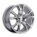 Performance Replicas PR137C 22-Inch Chrome Alloy Wheel for Dodge SRT8 with 5x127 Bolt Pattern and 34mm Offset