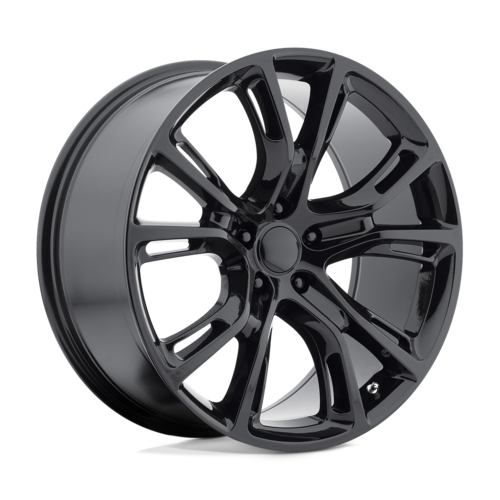 Performance Replicas PR137GB 17x8 Gloss Black Alloy Wheel with 5x127 Bolt Pattern and 71.50mm Center Bore