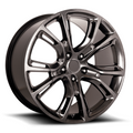 Performance Replicas PR137H 20x9 Hyper Silver Wheel for Dodge SRT8 with 5x127 Bolt Pattern
