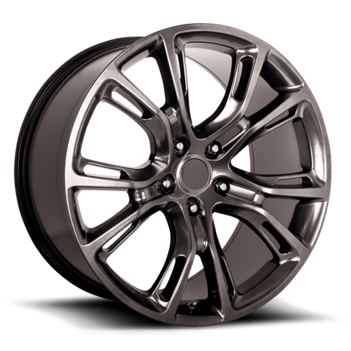 Performance Replicas PR137H 20x9 Hyper Silver Wheel for Dodge SRT8 with 5x127 Bolt Pattern