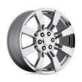 Performance Replicas PR144 Chrome 20x8.5 Wheel with 6x139.7 Bolt Pattern and 78.10 Center Bore