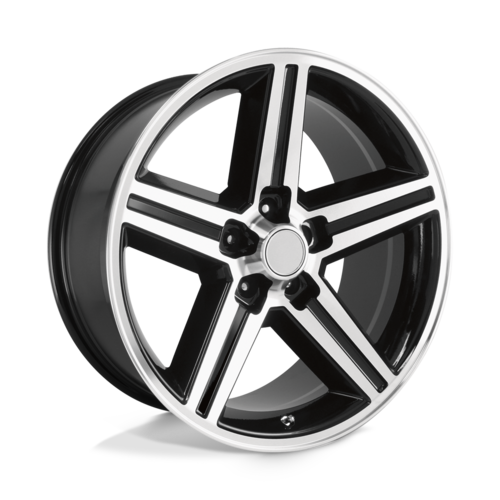 Performance Replicas PR148 20x8 Gloss Black Machined Wheel with 5x120.65 Bolt Pattern