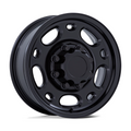 Performance Replicas PR156 Satin Black 16x6.5 Wheel with 8x165.1 Bolt Pattern and 117mm Center Bore
