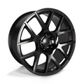 Performance Replicas PR163SB 20x9 Satin Black Wheel with 5x115 Bolt Pattern and 71.50 Center Bore