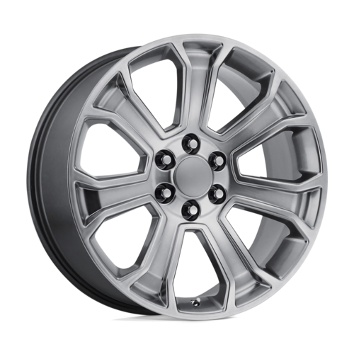 Performance Replicas PR166H 22x9 Hyper Silver Wheel with 6x139.7 Bolt Pattern and 78.10mm Center Bore