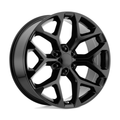Performance Replicas PR176 20x9 Gloss Black Alloy Wheel with 6x139.7 Bolt Pattern and 78.10mm Center Bore