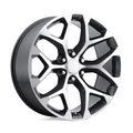 Performance Replicas PR176 26x10 Gunmetal Machined Wheel with 6x139.7 Bolt Pattern