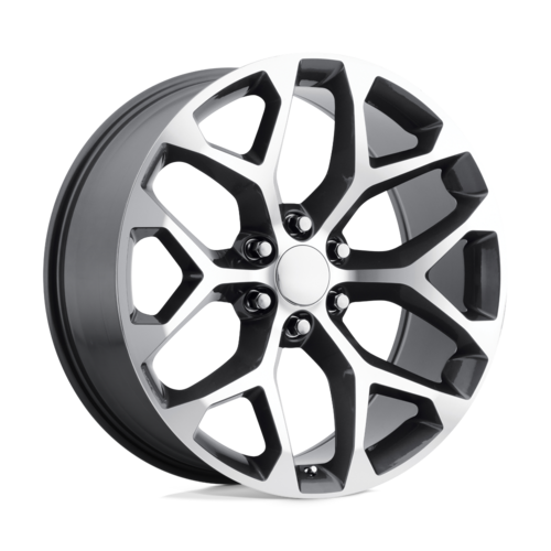 Performance Replicas PR176 26x10 Gunmetal Machined Wheel with 6x139.7 Bolt Pattern