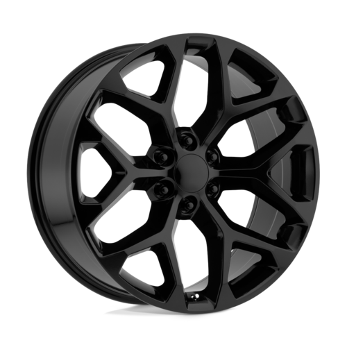 Performance Replicas PR176MB 20x9 Matte Black Wheel with 6x139.7 Bolt Pattern and 24mm Offset