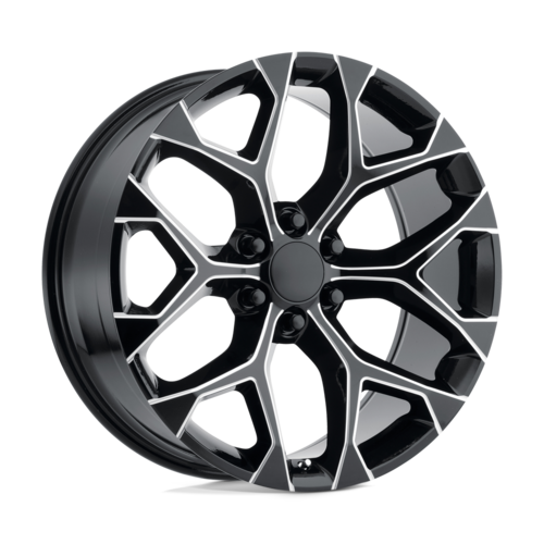 Performance Replicas PR176M 20x9 Gloss Black Milled Wheel with 6x139.7 Bolt Pattern and 78.10mm Center Bore