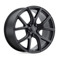 Performance Replicas PR181SB Satin Black 20x9 Wheel with 5x127 Bolt Pattern and 71.5mm Center Bore