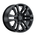 Performance Replicas PR182 20x9 Gloss Black Wheel with 6x139.7 Bolt Pattern and 78.10mm Center Bore