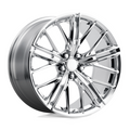 Performance Replicas PR194C 20x10 Chrome Wheel with 5x120 Bolt Pattern and 67.06mm Center Bore