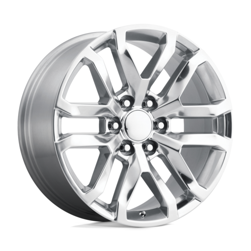Performance Replicas PR196 22x9 Polished Wheel with 6x139.7 Bolt Pattern and 24mm Offset