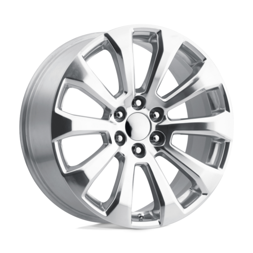 Performance Replicas PR204P 22-Inch Polished Aluminum Wheel with Clear Coat, 6x139.7 Bolt Pattern, 78.10mm Center Bore, 9-Inch Width, 28mm Offset
