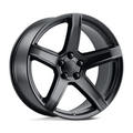 Performance Replicas PR209SB 20x10.5 Satin Black Wheel with 5x115 Bolt Pattern and 71.50mm Center Bore