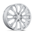 Performance Replicas PR211C 22x9 Chrome Wheel with 6x139.7 Bolt Pattern and 78.1mm Center Bore