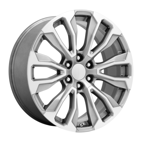 Performance Replicas PR211 26x10 Silver Machined Face Wheel with 6x139.7 Bolt Pattern and 78.1mm Center Bore