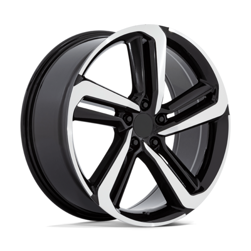 Performance Replicas PR216 18x8 Gloss Black Machined Wheel with 5x114.3 Bolt Pattern and +45 Offset