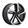 Performance Replicas PR216 20x8.5 Gloss Black Machined Wheel with 5x114.3 Bolt Pattern and +45 Offset