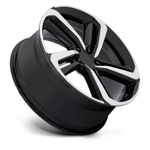 Performance Replicas PR216 20x8.5 Gloss Black Machined Wheel with 5x114.3 Bolt Pattern and +45 Offset