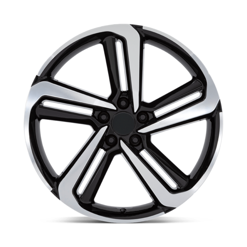 Performance Replicas PR216 18x8 Gloss Black Machined Wheel with 5x114.3 Bolt Pattern and +45 Offset