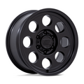 Pro Comp Alloys PA201 Heritage 17x9 Matte Black Off-Road Wheel with 6x139.7 Bolt Pattern and -12mm Offset