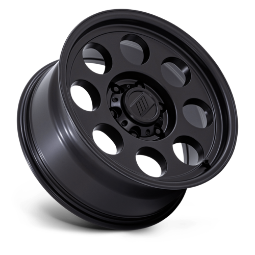 Pro Comp Alloys PA201 Heritage 17x9 Matte Black Wheel with 5x139.7 Bolt Pattern and -12 Offset