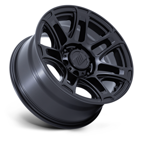 Pro Comp Alloys PA204 Roughneck 17x8 Matte Black Wheel with 6x120 Bolt Pattern and +20 Offset