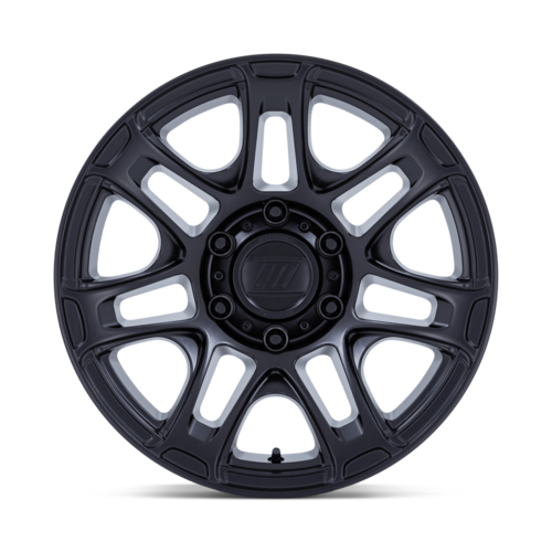 Pro Comp Alloys PA204 Roughneck 17x8 Matte Black Wheel with 5x114.3 Bolt Pattern and +20 Offset