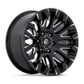 Fuel 1PC D828 QUAKE 18x9 Gloss Black Milled Wheel with 6x139.7 Bolt Pattern and 106.10 Center Bore