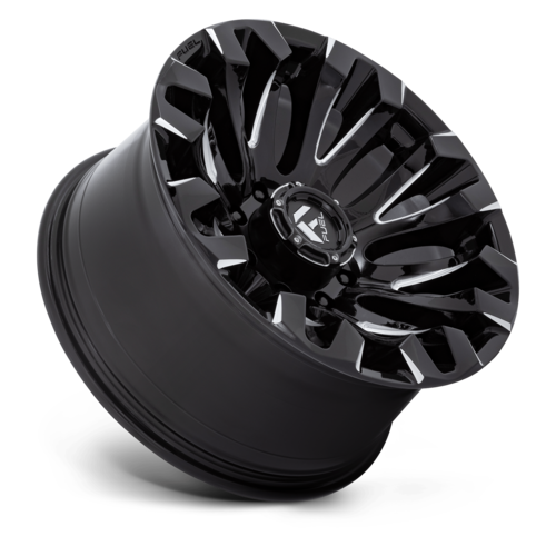 Fuel 1PC D828 Quake 20x10 Black Gloss Milled Off-Road Wheel