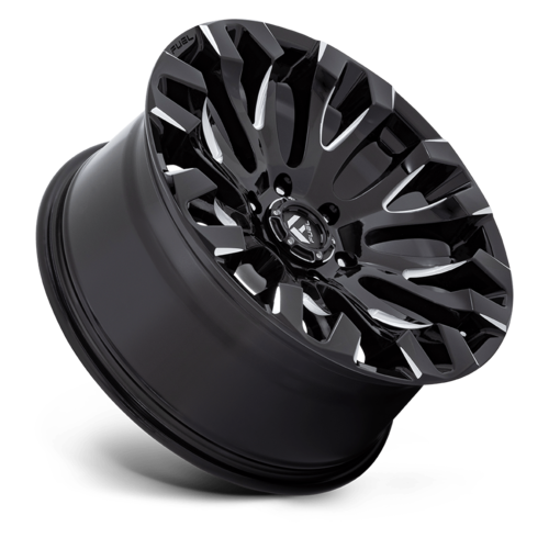 Fuel 1PC D828 Quake 20x9 Gloss Black Milled Wheel with 6x135 Bolt Pattern and 87.10 Center Bore