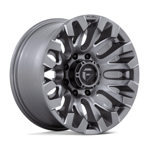 Fuel 1PC D830 Quake 18x9 Wheel with Gray Platinum Finish and 8x170 Bolt Pattern