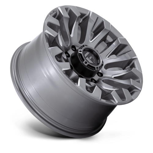 Fuel 1PC D830 Quake 18x9 Wheel with Gray Platinum Finish and 8x170 Bolt Pattern