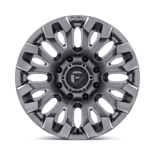 Fuel 1PC D830 Quake 18x9 Wheel with Gray Platinum Finish and 8x170 Bolt Pattern