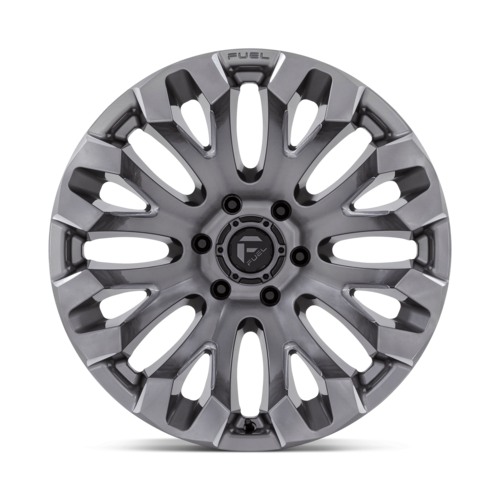 Fuel 1PC D830 QUAKE 18x9-inch Platinum Gray Wheel with 5x127 Bolt Pattern and +1 Offset