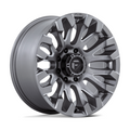 Fuel 1PC D830 QUAKE 20x9 Platinum Gray Off-Road Wheel with 8x165.1 Bolt Pattern