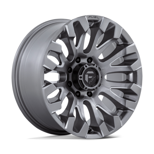 Fuel 1PC D830 QUAKE 20x9 Platinum Gray Off-Road Wheel with 8x165.1 Bolt Pattern