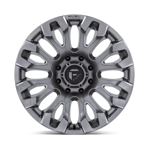 Fuel 1PC D830 QUAKE 20x9 Platinum Gray Off-Road Wheel with 8x165.1 Bolt Pattern