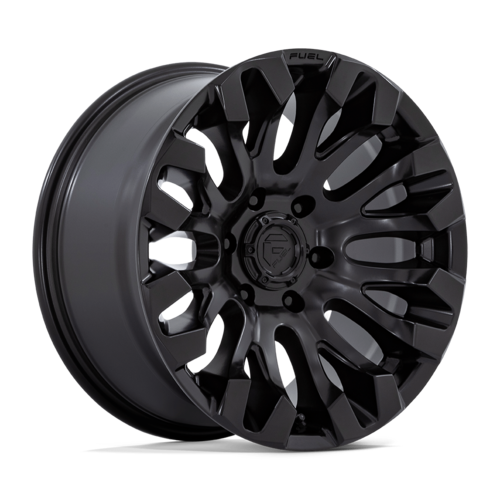 Fuel 1PC D831 Quake 18x9 Blackout Wheel with 6x139.7 Bolt Pattern and +1 Offset