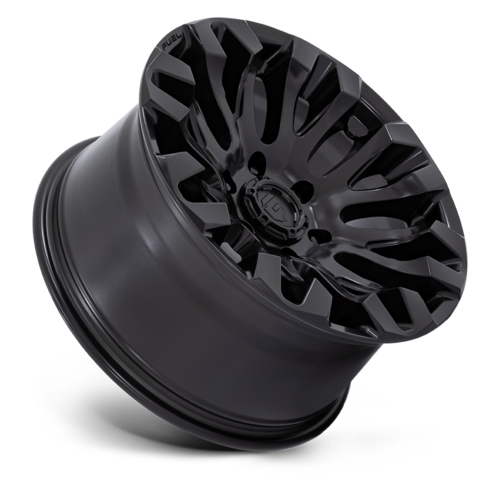 Fuel 1PC D831 Quake 18x9 Blackout Wheel with 6x139.7 Bolt Pattern and +1 Offset
